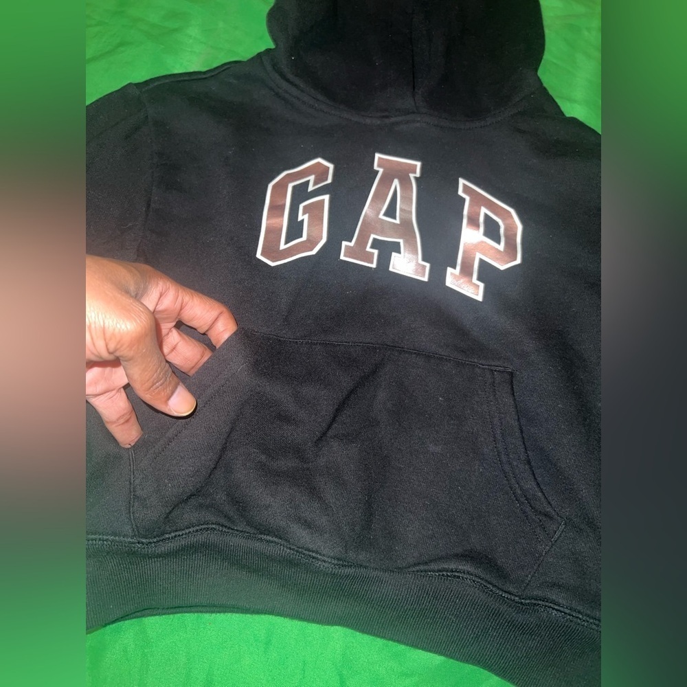 Zara/ Gap Girls Blue Jeans and Hoodie Bundle - Picture 5 of 12
